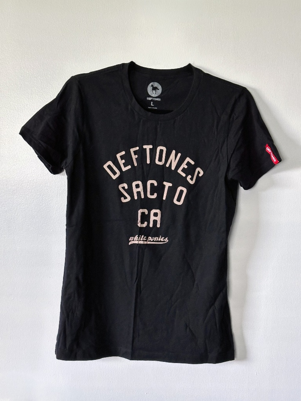 Deftones White Ponies Tee Shirt - Women's Large